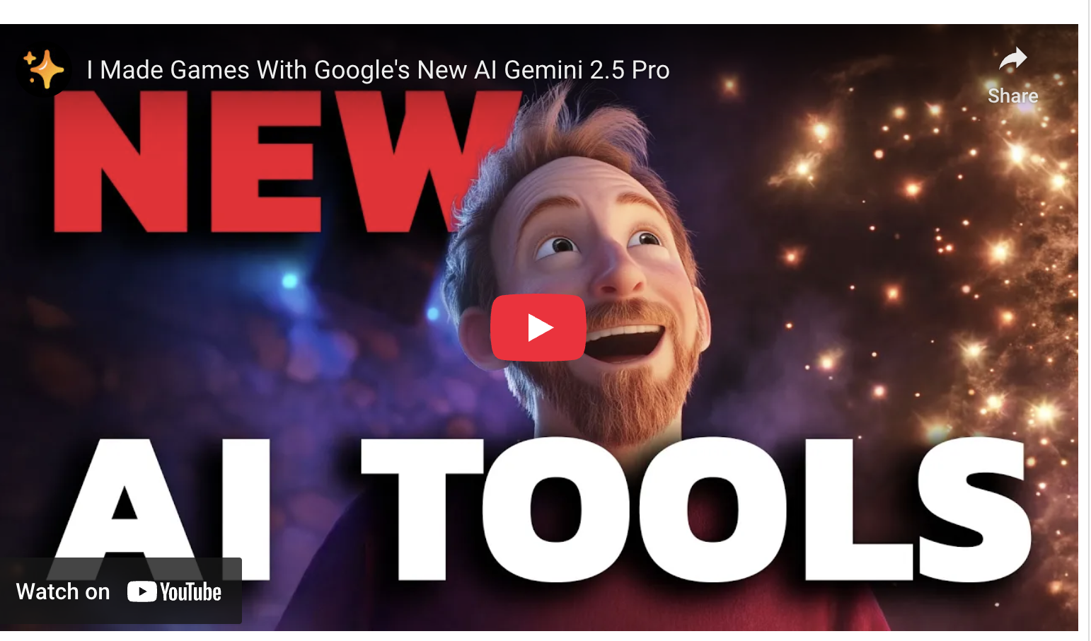 I Made Games With Google's New AI Gemini 2.5 Pro